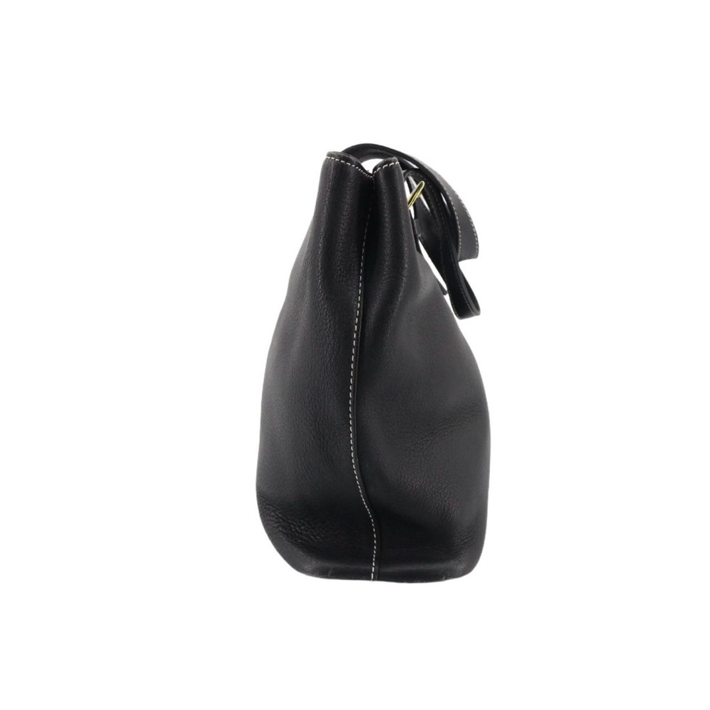 Burberry Black Leather Handbag w COA - Picture 5 of 7